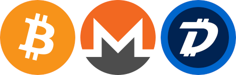 Accepting Bitcoin (BTC) Monero (XMR) Digibyte (DGB) BitcoinCash (BCH)